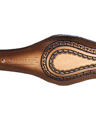 Correa Portafusi Grabada En Piel Genuina Escopeta Rifle Slin