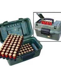 Estuche Caja 100 Tiros Escopeta Mtm Shotshell Maletin Camo
