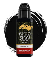 Tinta Kuro Sumi Tatto Doble Sumi Tribal Black, 1 Onza