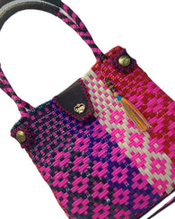 Bolsa Artesanal Plástico Para Dama  Bolso Tote Love