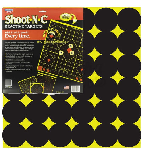 Etiquetas Disparo Rifle Pistola Birchwood Casey Blancos Tiro