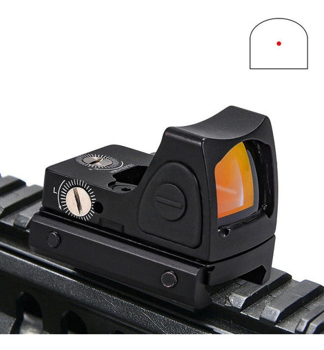 Mira Para Pistola Glock Brillo Ajustable Montura 3.25 Moa