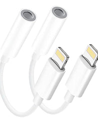 Apple Mfi 2 Adaptador Auriculares Audio Lightning A 0.138 In