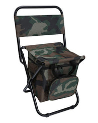 Silla De Pesca Con Bolsa Refrigeradora, Taburete De Pesca Co