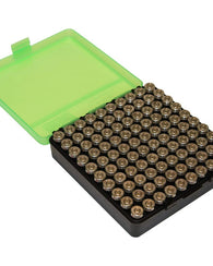 Estuche Porta Cartuchos Mtm 9mm 380 Acp Tiros Pistola Auto 9