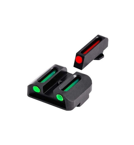 Mira Glock Fibra Optica Truglo 25 17 19 Vision Nocturna Pist