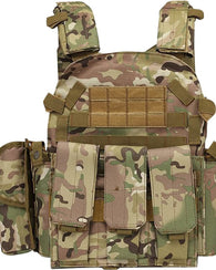 Chaleco Tactico Militar Ideal Para Cargadores Gotcha Airsoft