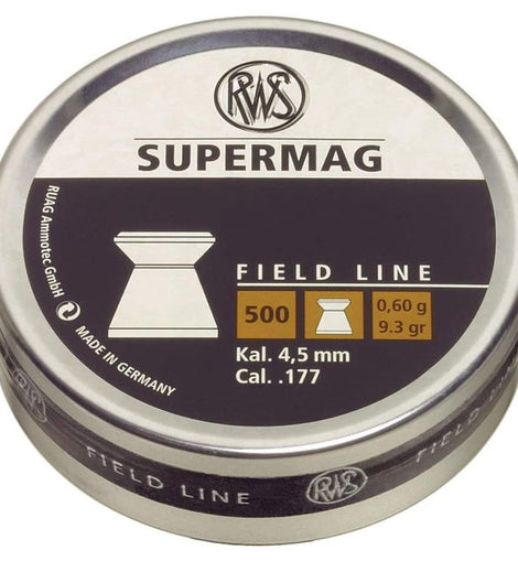 Rws Supermag Field Line - Pellets Diabolos Rifle Pistola 500