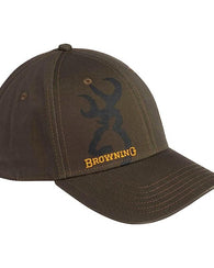 Gorra Browning Ajustable En Café Olivo