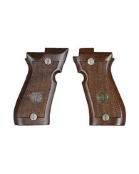 Juego De Cachas O Empuñaduras Para Beretta En Madera Nogal J