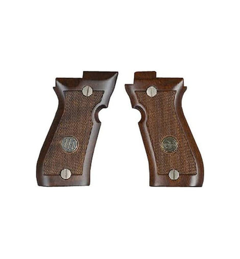 Juego De Cachas O Empuñaduras Para Beretta En Madera Nogal J
