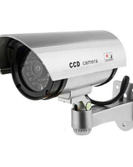 Camara Dummy O Simulada Tipo Bala Para Casa Negocio Luz Led