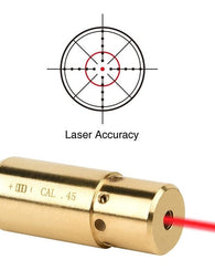 Colimador Laser Alineador Regimador Mira Pistola Cal 45 Acp