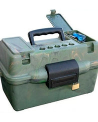 Estuche Caja 100 Tiros Escopeta Mtm Shotshell Maletin Camo