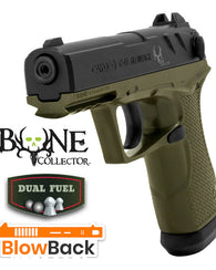 Pistola De Co2 Blowback Diabolos Y Bbs Gamo Bone Collector
