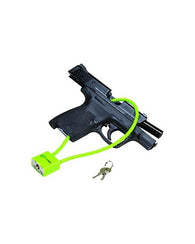 Lockdown Cerradura De Pistola De Cable De 15 Pulgadas Con Di