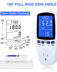 Monitor Medidor Consumo Electricidad Probador Kilo Watt Pn20