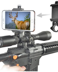 Adaptador Para Montar Celular En Mira Telescopica De Rifle