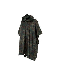 Poncho O Manga Impermeable Camo Militar Tactico Lluvia Camuf