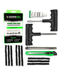 Kit Para Parchar Repara Neumáticos Llanta Moto Rzr Auto Bici