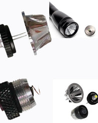 Foco Led Reemplazo Upgrade Lamparas Mini Maglite Baterias Aa