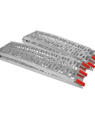 Rampa De Aluminio Cuatrimoto Moto Plegable 750 Kgs Atv Camio