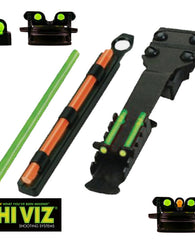 Miras Fibra Optica Para Escopeta Universales Cinta Ventilada