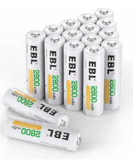 Baterias Aa Recargables 2800 Mah Paquete De 4 Pilas Ebl Dobl
