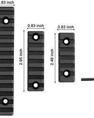 Kit Base Monturas Anilletas Riel Picatinny M-lok Ar15 Tactic