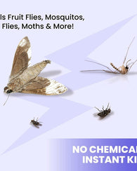 Lampara Mata Mosquitos Atrapa Trampa Electrica Anti Moscos