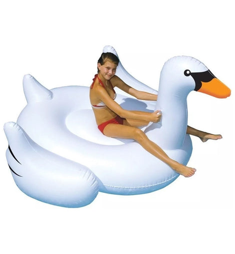 Cisne Flotador Alberca Mar Gigante 1.93 Metros Playa Piscina