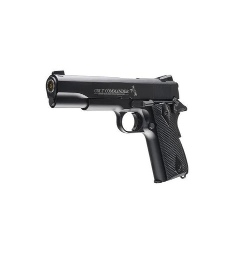 Pistola De Co2 Colt Commander .177  Bbs Tiro Deportivo