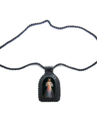 Escapulario Señor De La Misericordia Fe Y Protección En Piel