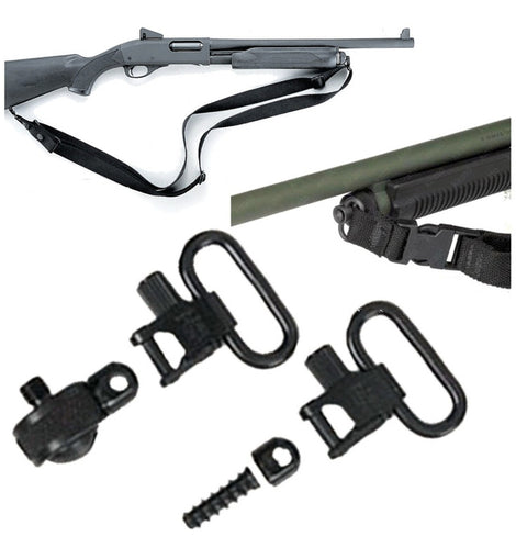 Par Anilletas Anillos Portafusil Rifle Escopeta Correa Sling
