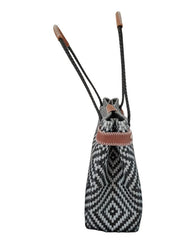 Bolsa Artesanal Entretejida Hecha A Mano Para Mujer Tote Bag