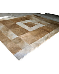 Alfombra O Tapete De Pieles De Res O Vaca Cuero Genuino Deco