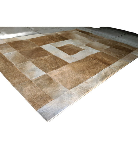 Alfombra O Tapete De Pieles De Res O Vaca Cuero Genuino Deco