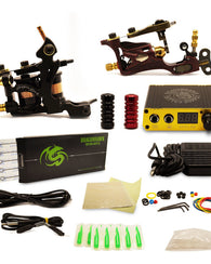 Kit Para Tatuar Profesional: 2 Maquinas Rotativas Dragonhawk
