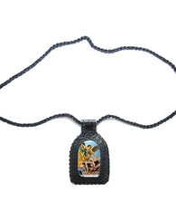 Escapulario Arcángel San Miguel Oro Protección Divina