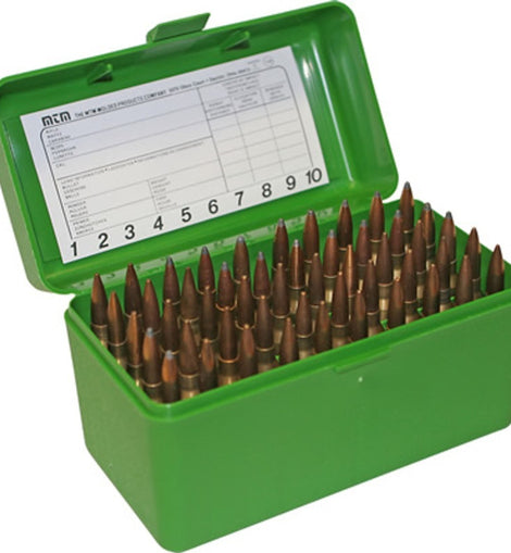 Estuche Porta Cartuchos Mtm 30-06 .220 Swift, 458 Win