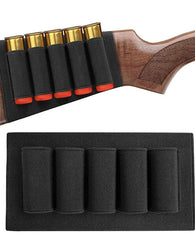Porta Cartuchos Para Escopeta En Culata Funda Elastica Tiro