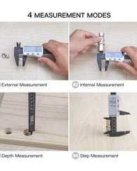 Calibrador Digital De 6 Pulgadas Pie De Rey O Caliper