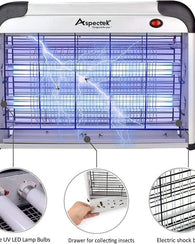 Lampara Uv Mata Mosquitos Zancudo Elimina Insectos Moscas El