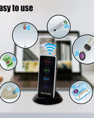Localizador De Llaves Y Pertenencias Con Led Con 4 Receptor