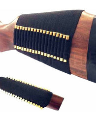 Funda Cartuchera Porta Cartuchos Rifle Culata Bala Tiro 22lr