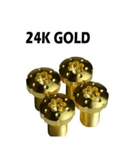 Tornillos Cacha 1911 Oro Colt Super De Lujo Chapa Grip Pisto