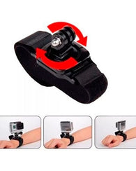 Muñequera Soporte Brazalete P/ Camara Gopro Pulsera Mano Muñ