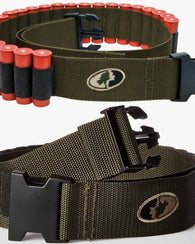 Cinturón Porta Cartuchos Escopeta Mossyoak 25 Tiros Multical