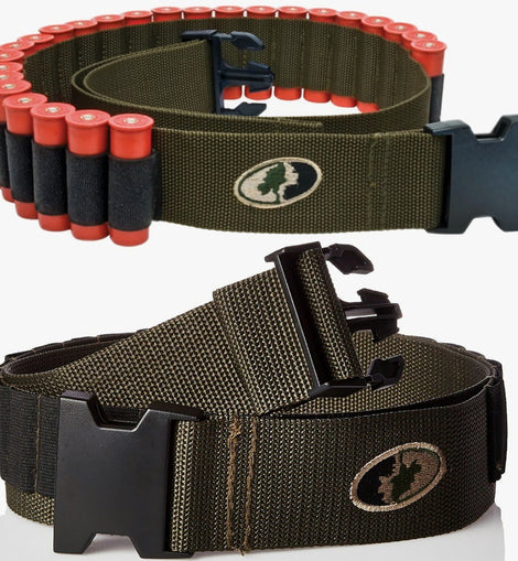 Cinturón Porta Cartuchos Escopeta Mossyoak 25 Tiros Multical