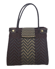 Bolsa  Artesanal Toquilla Tote Bag Tonos Tierra